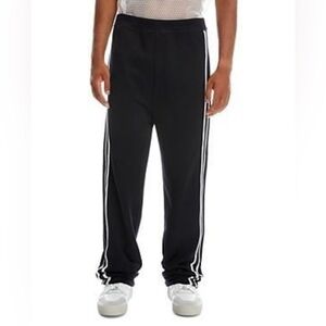 AMI Double Stripe Regular Fit Track Pants Nautic Blue, Size S, New with Tag